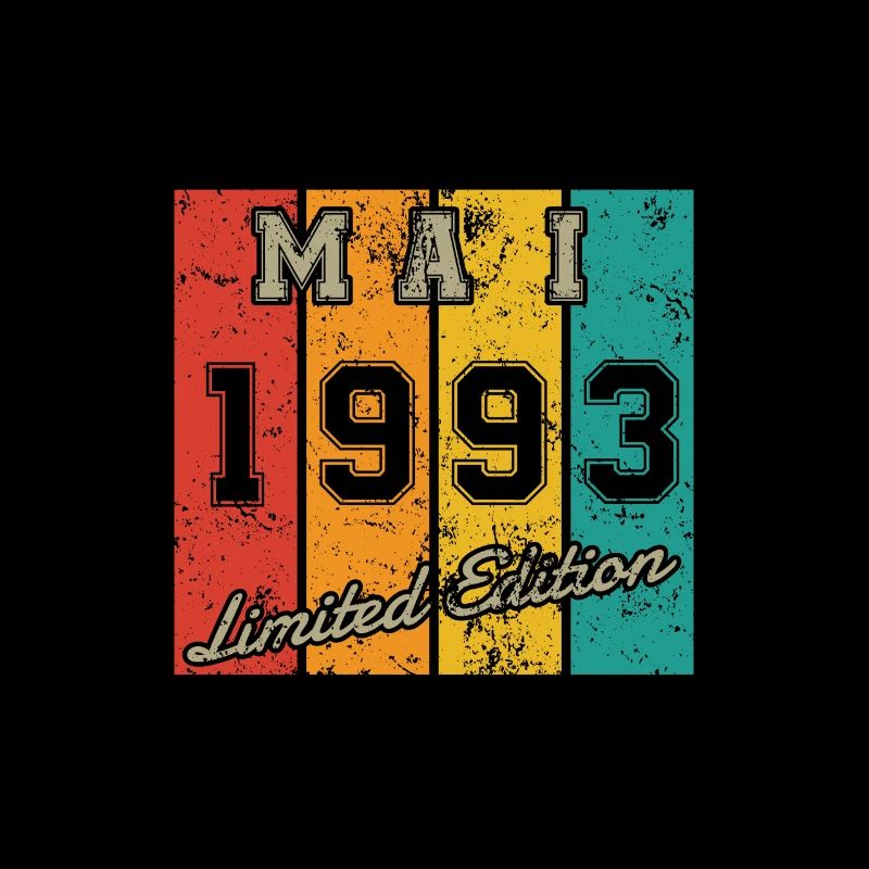 Date de naissance : Mai 1993 - Édition limitée rétro