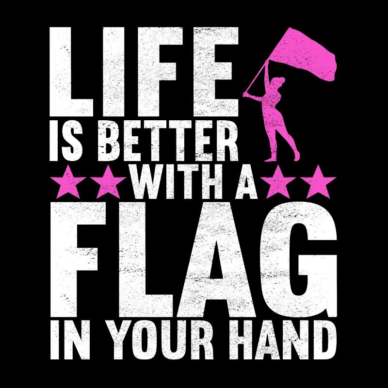 Drapeau agitant la fanfare garde de couleur