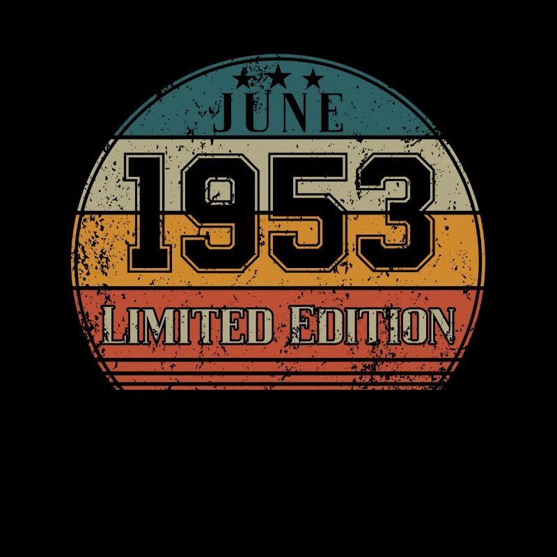 Geburtstag - Limited Edition Juni 1953