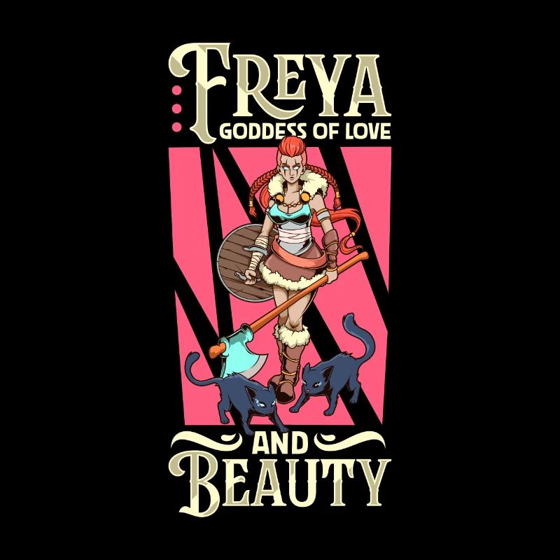 Déesse viking de l’amour Freya