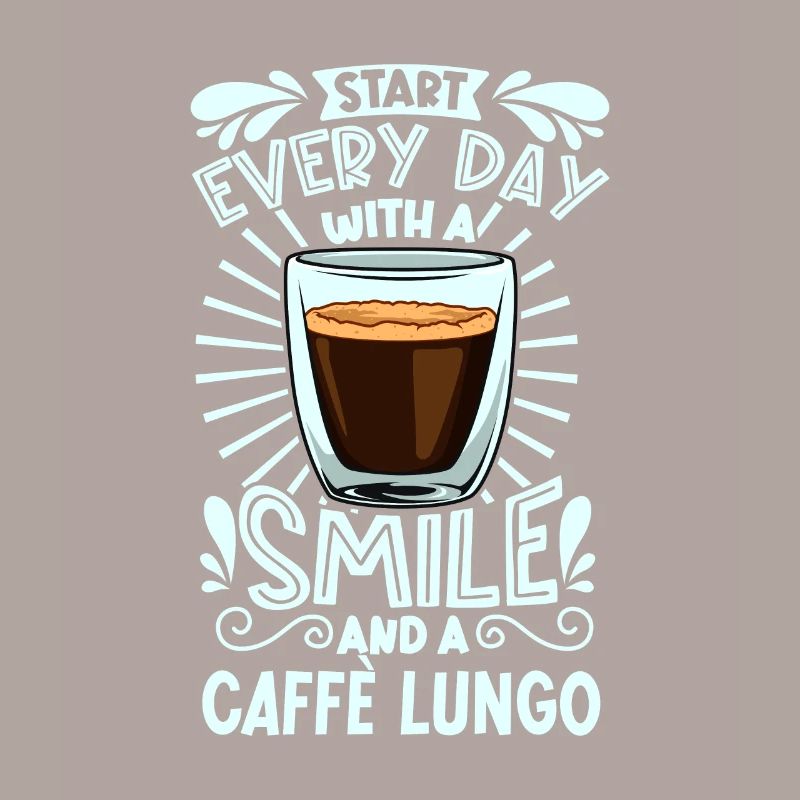Lächeln mit Caffè Lungo