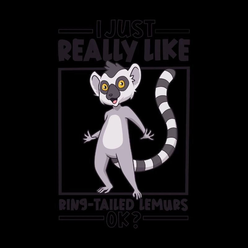 I love ring-tailed lemurs - ring-tailed lemurs