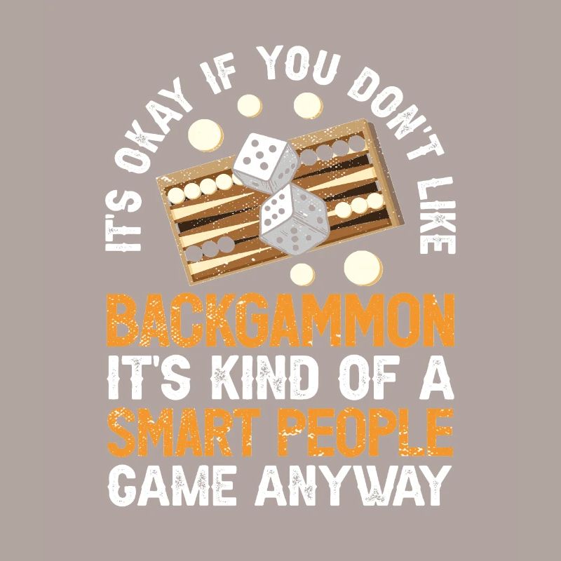 Jeu de société Backgammon drôle