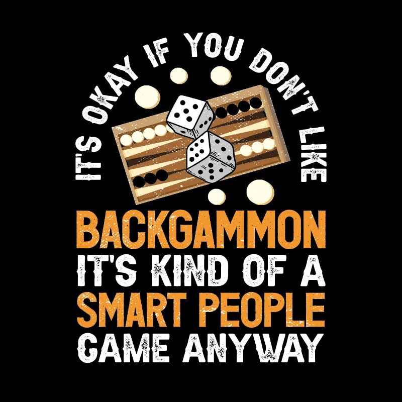Jeu de société Backgammon drôle