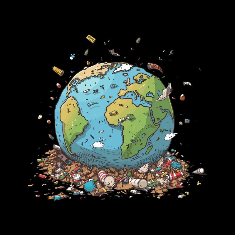 Anti Littering No Environment Recycle