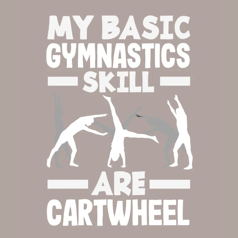 Gymnastique cool de la roue de charrette