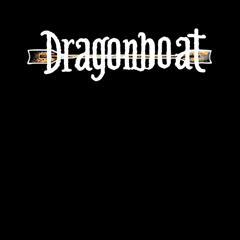Lustiges Drachenboot-paddel