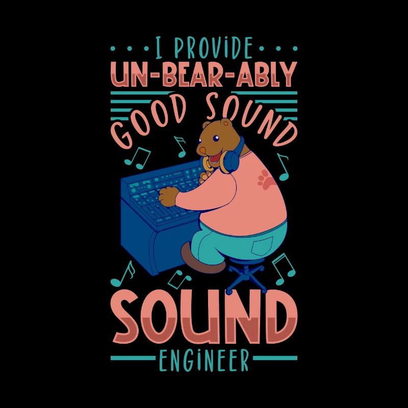 Powerful sound - sound engineer