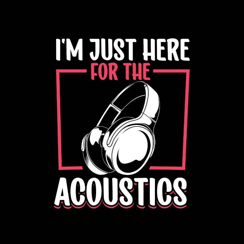 Only here for acoustics - sound engineers