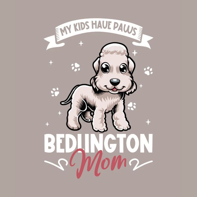 Bedlington Terrier Mama