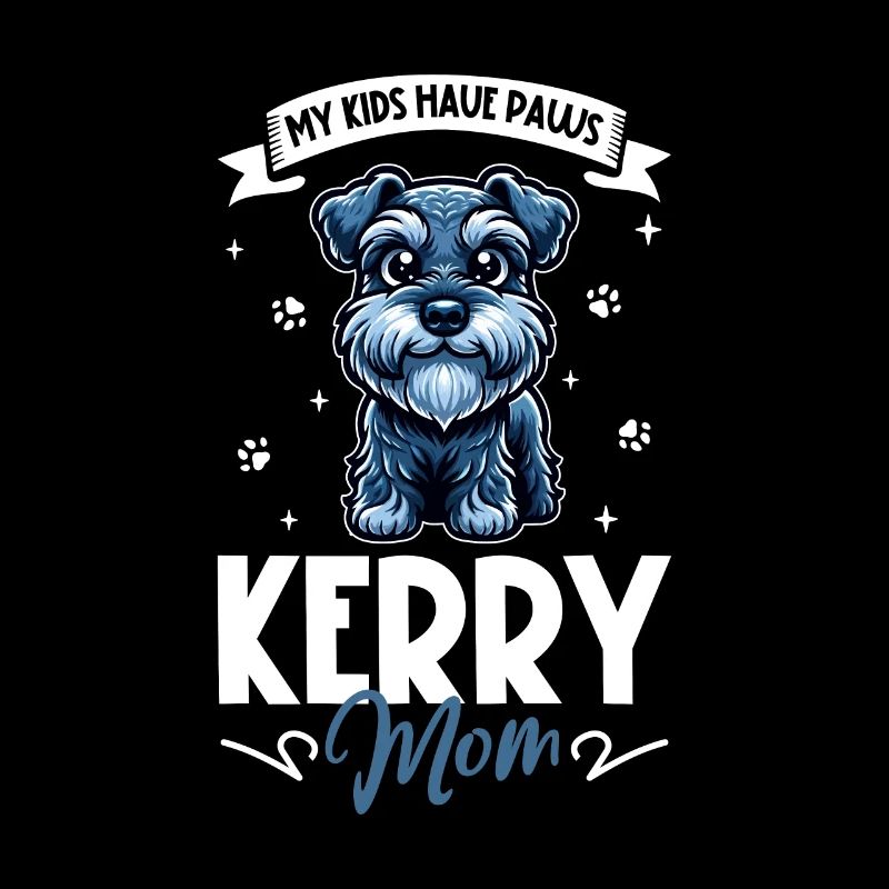 Kerry Blue Terrier Maman
