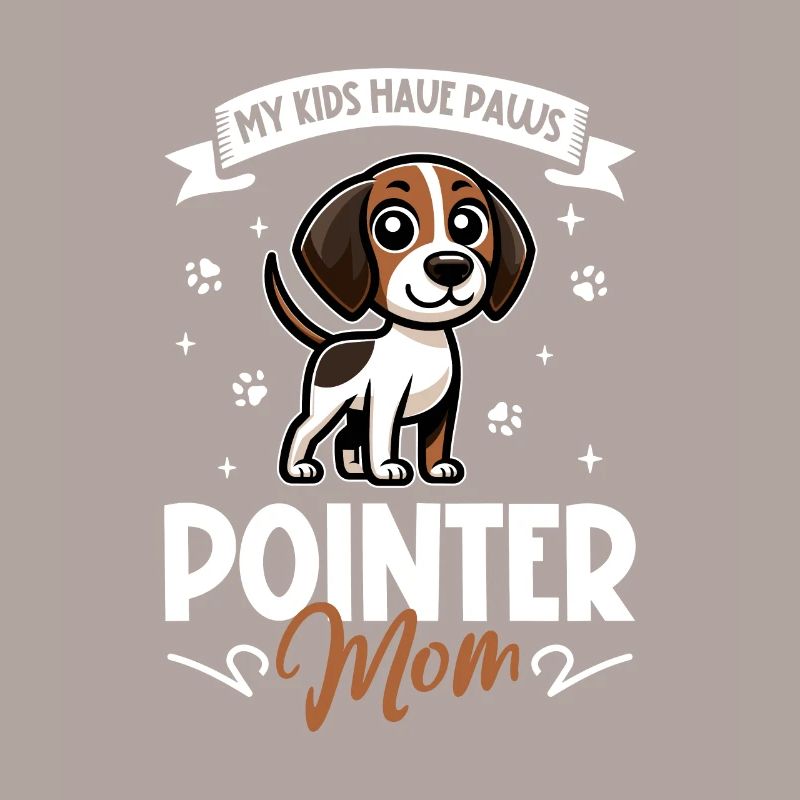 English Pointer Mama