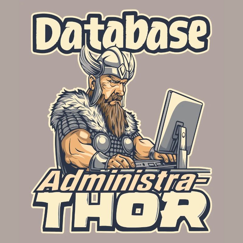 Viking Databaseadministra-thor Nerdy