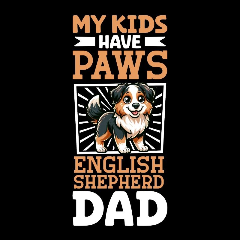 English Shepherd Dad