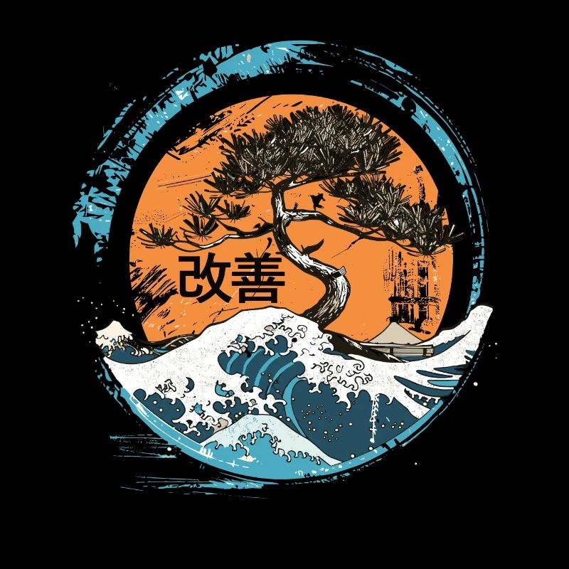 Hiragana Katakana Kaizen-methode Kaizen