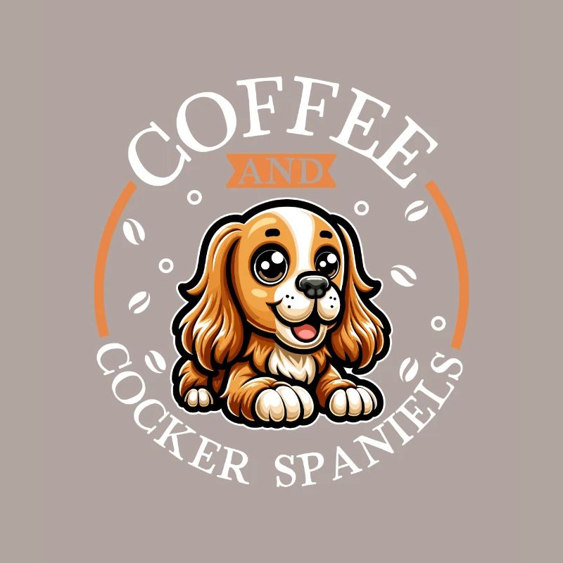 Café et Cocker anglais