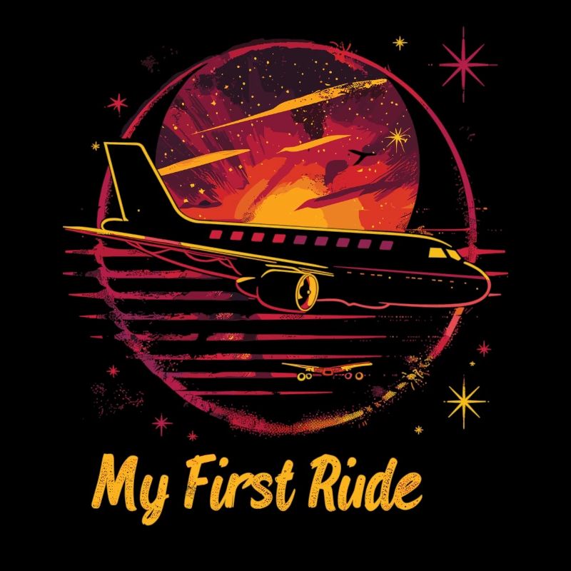 Meine Erste Flugreise Erstes Mal Fliegen