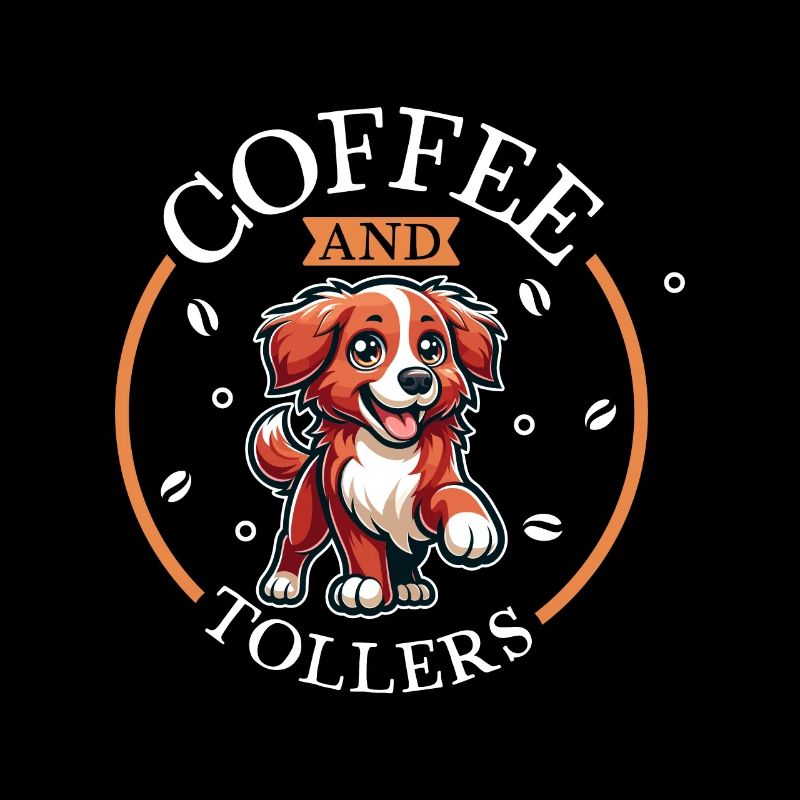 Kaffee und Nova Scotia Duck Tolling Retriever