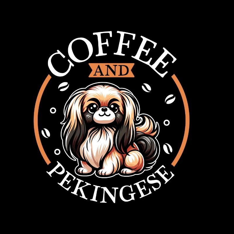 Kaffee und Pekingese