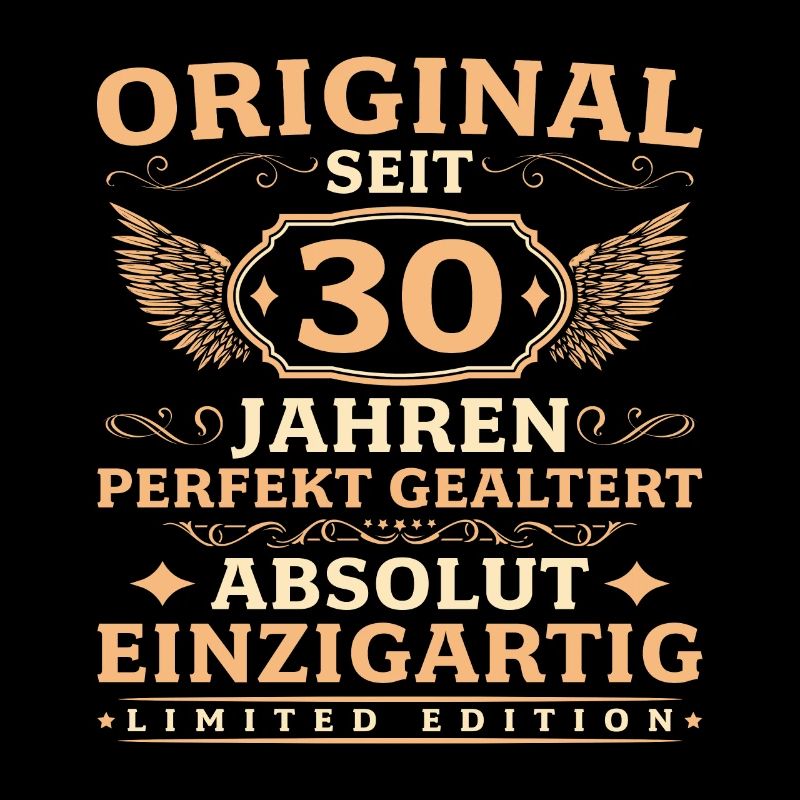 30. Geburtstag Absolut Einzigartig seit 30 Jahren