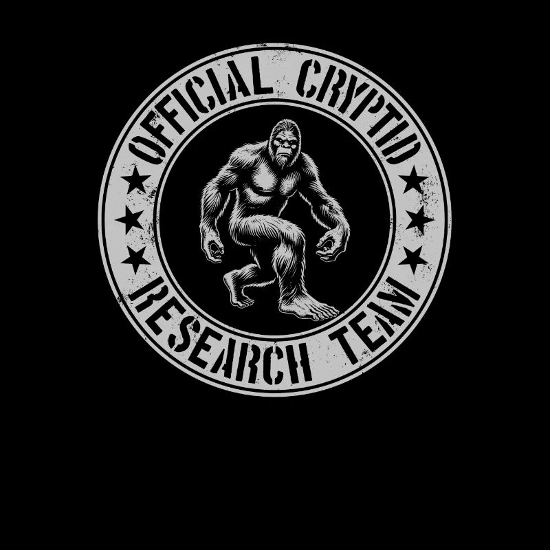 Official Cryptid Research Team Cryptids Sasquatch