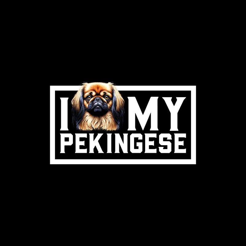 Ich liebe meinen Pekingese