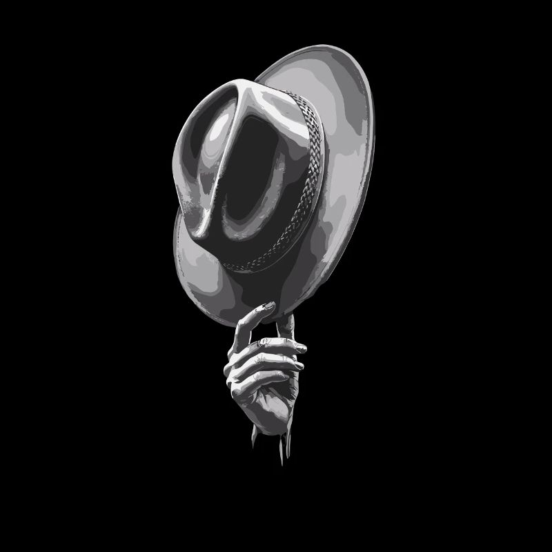 Lever le chapeau gentleman geste élégant