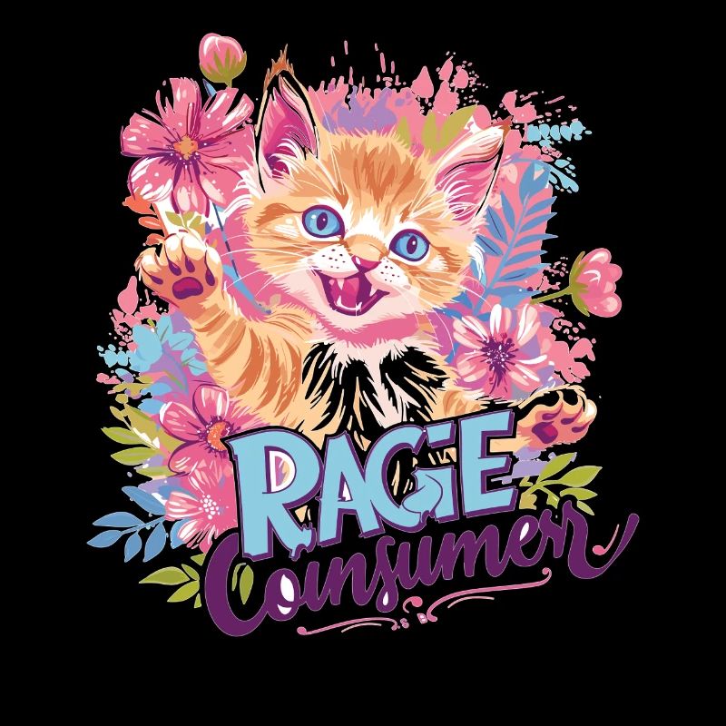 La rage du chat me consume Humour Mème