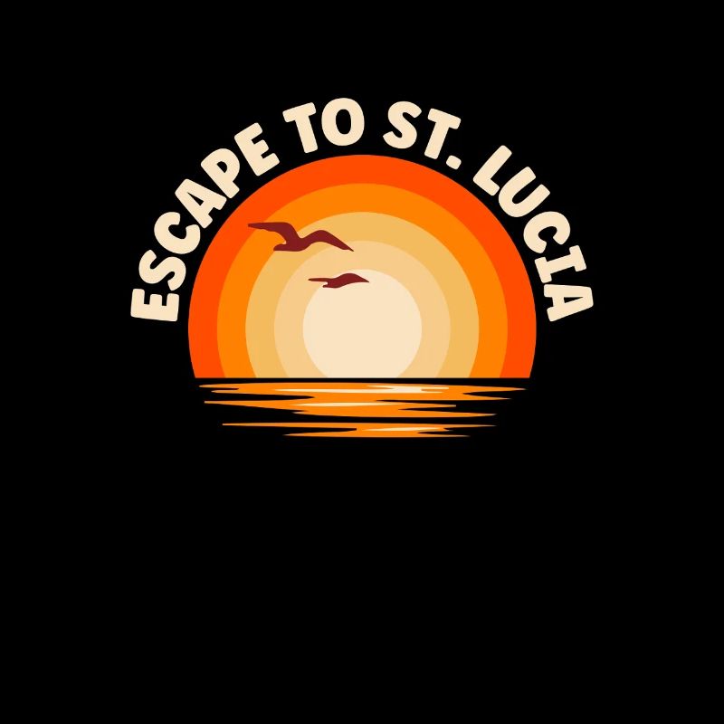 Je fuis à Sainte-Lucie
