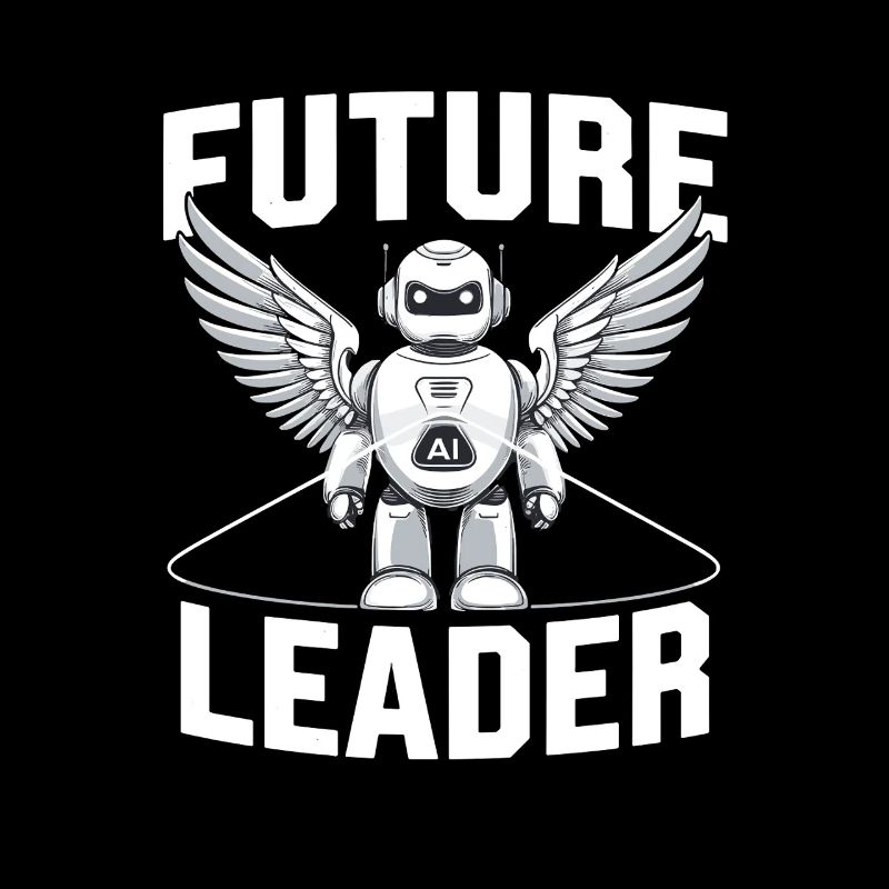 Future Leader AI Robot with Wings