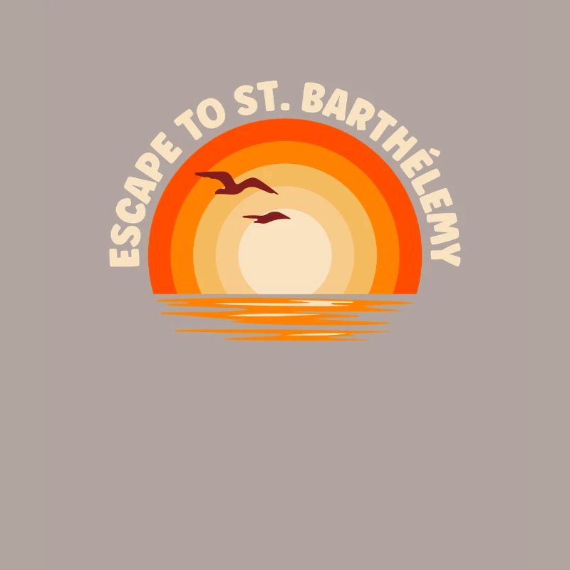 Je fuis à Saint-Barthélemy