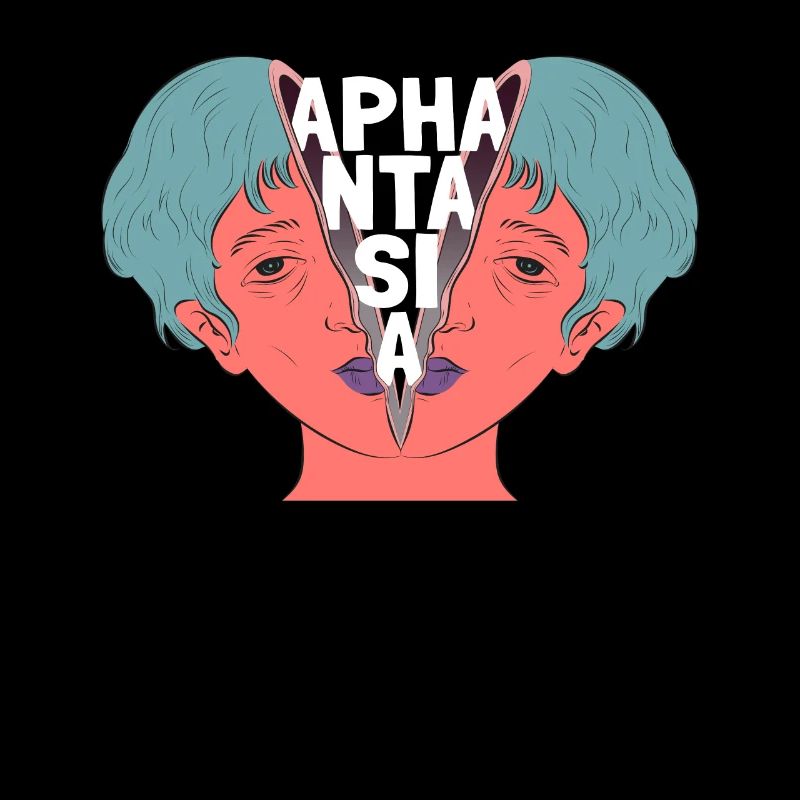 Geteilter Kopf, Aphantasie, Aphant, surreal