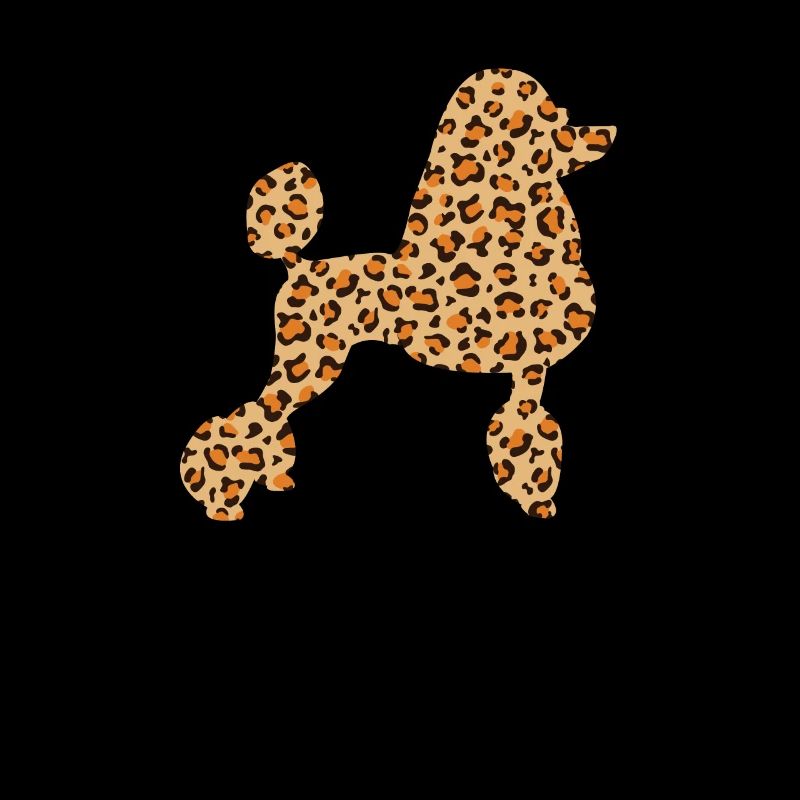 Mignon Lepard-peau-caniche-chien-amoureux