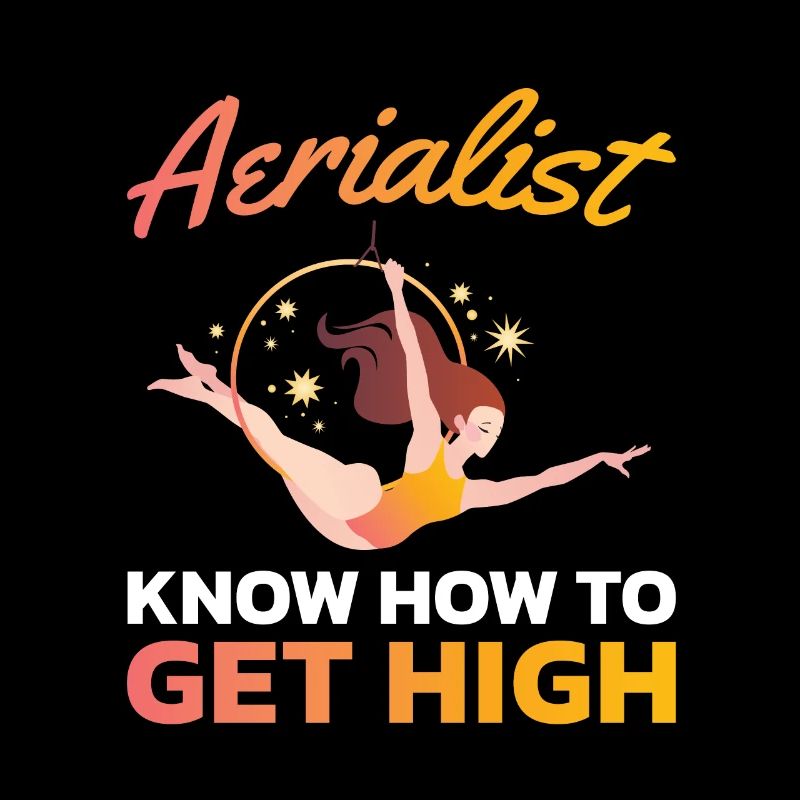 Aerial acrobats know how to get up.