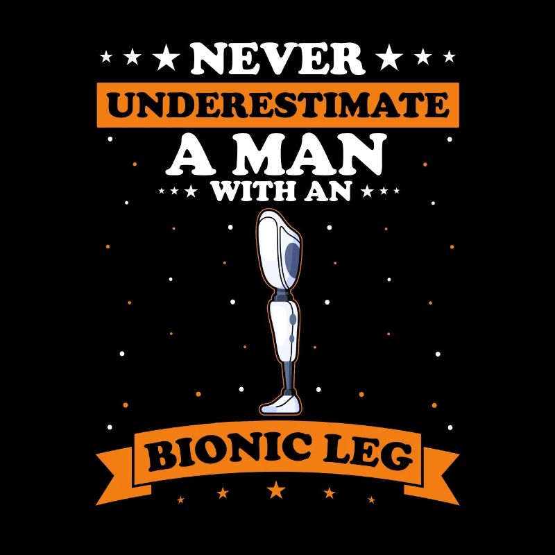 Bionic leg design for leg prostheses