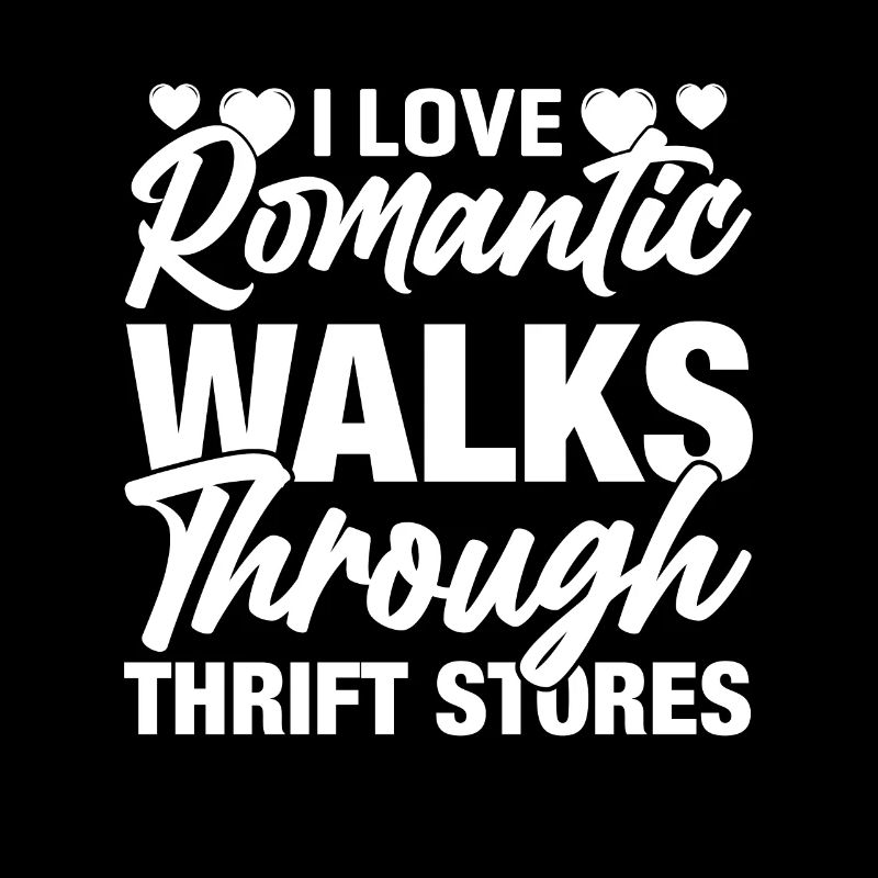 Romantic walk thrift store