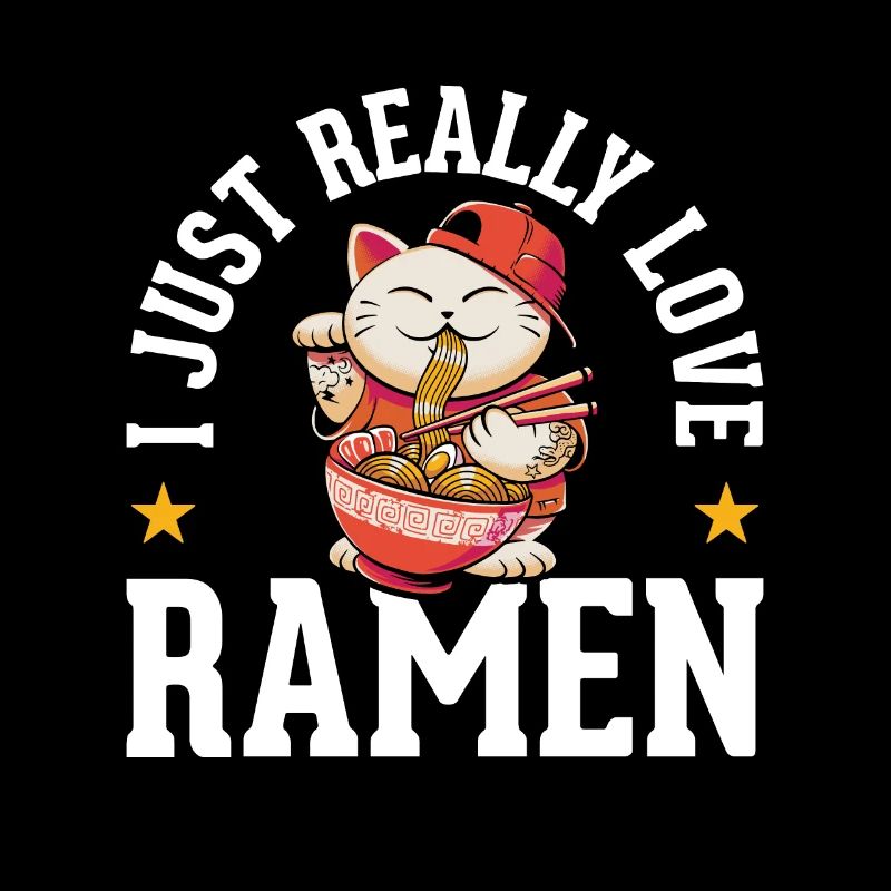 Les nouilles ramen adorent les chatons d’anime mignons