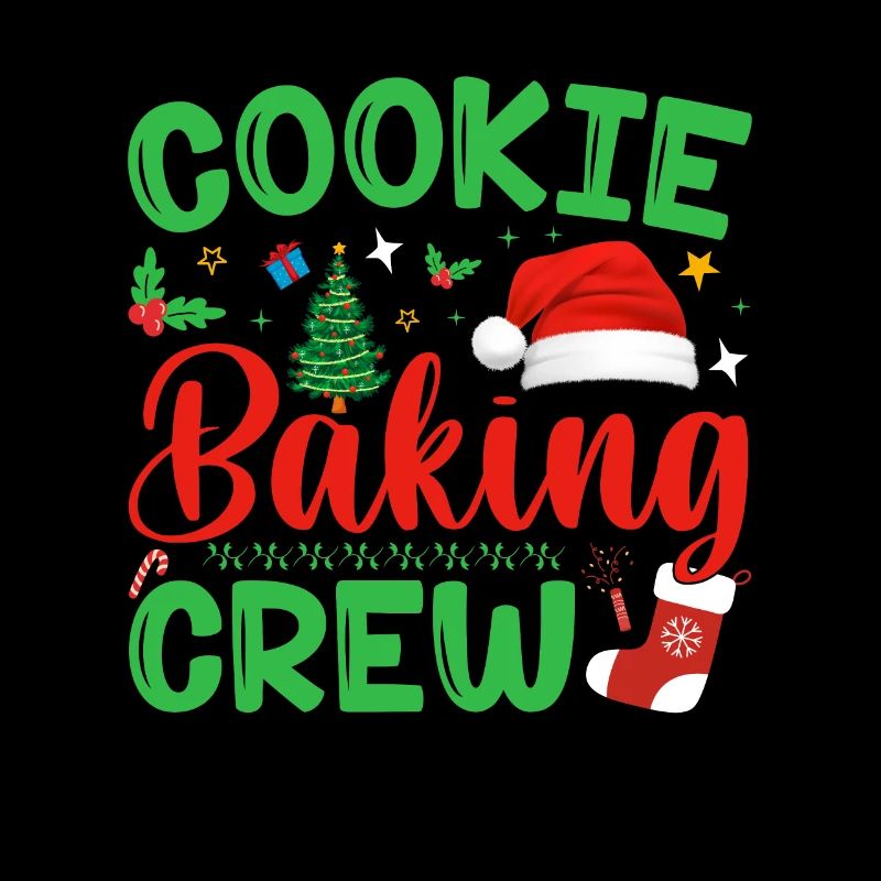 Christmas Bakery Team Cookie Baking Cookies
