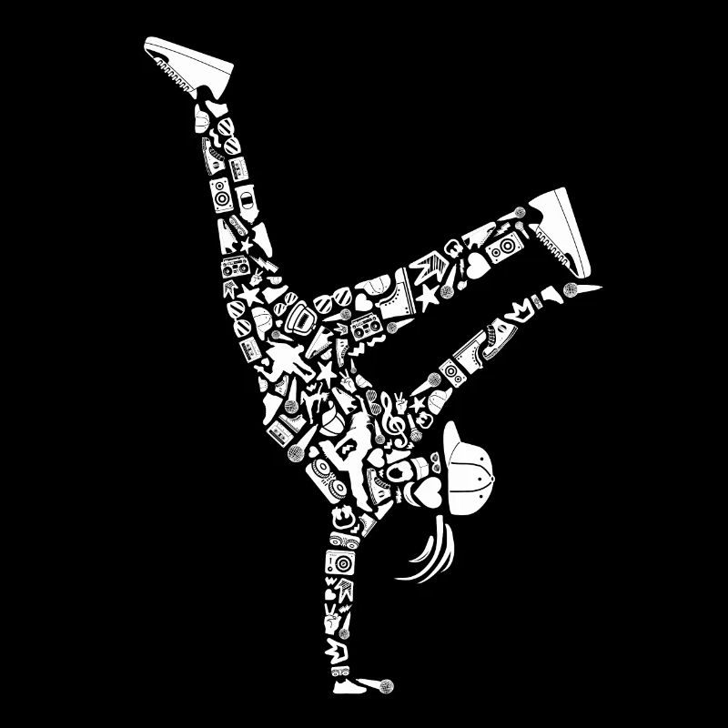 Breakdance Breakdancer Filles Femmes Breakdance