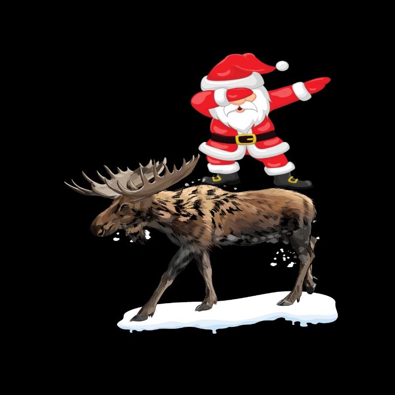 Weihnachtsmann Rentier