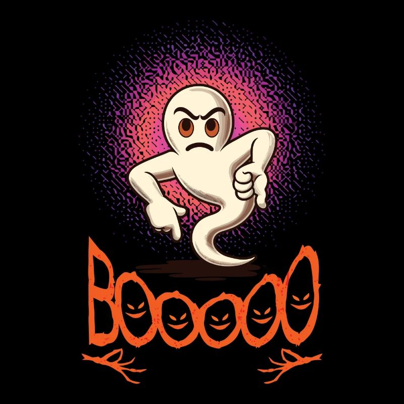 Booing Ghost Drôle Ghost Design