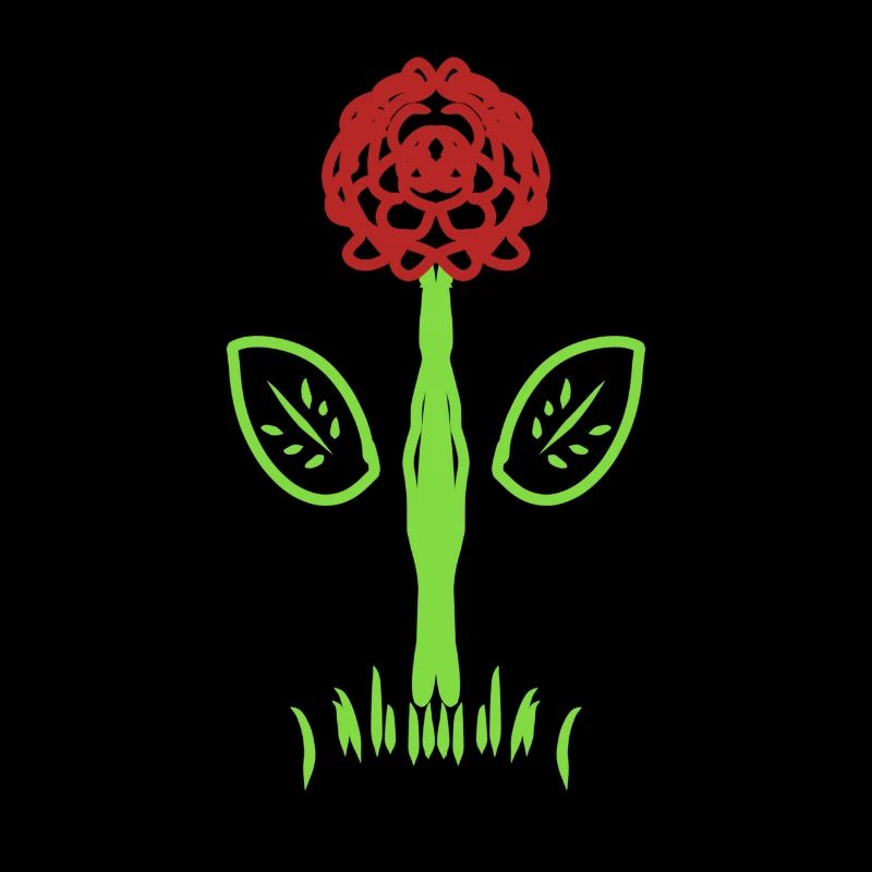 Fleur, Rose, Symbole, Forme, Plante