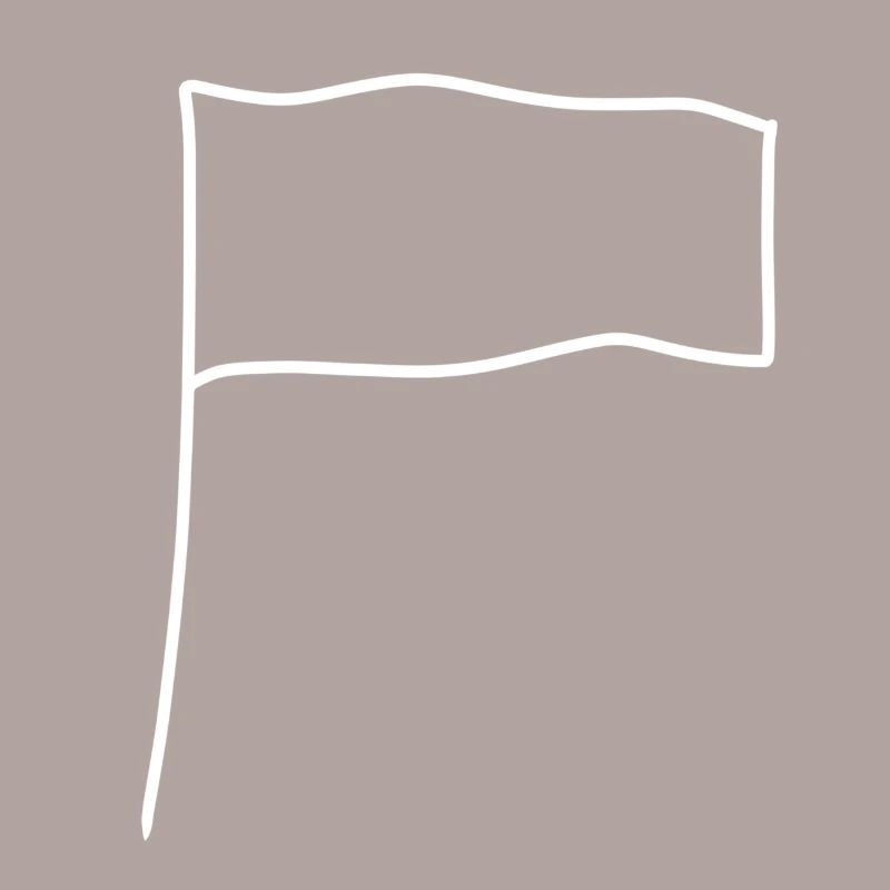Forme du symbole du drapeau