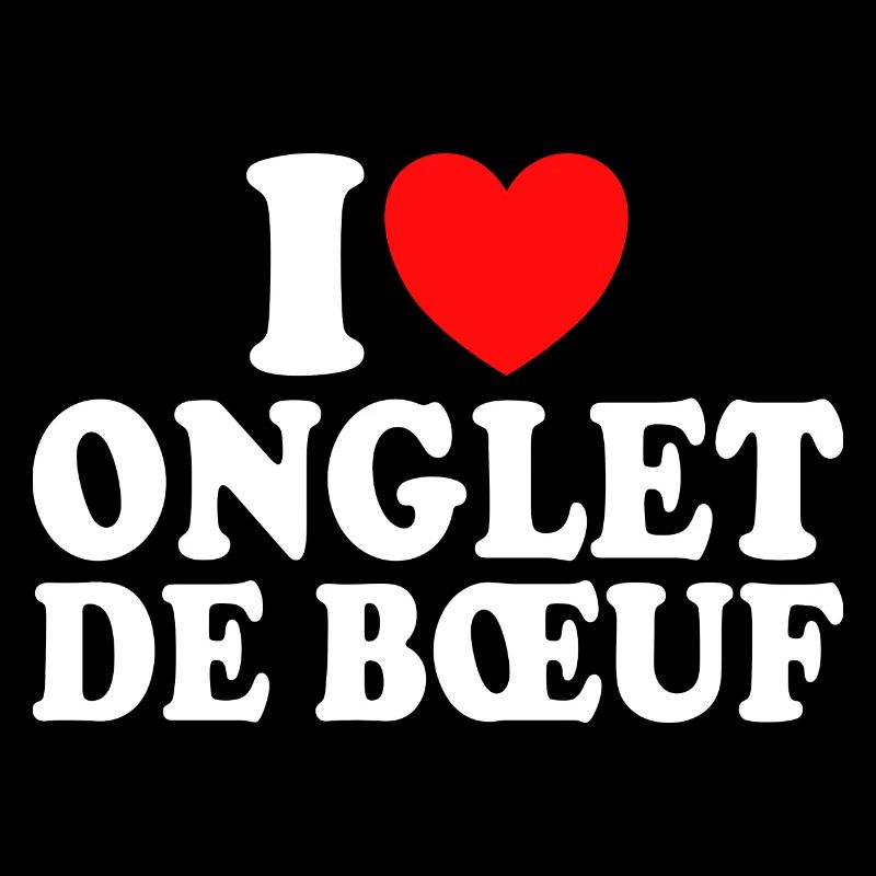 Boucher I Love Onglet De Boeuf
