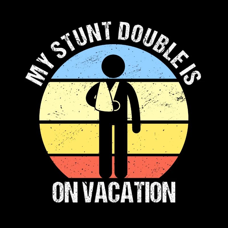 Stunt Double On Vacation Bras Cassé Bras Cassé