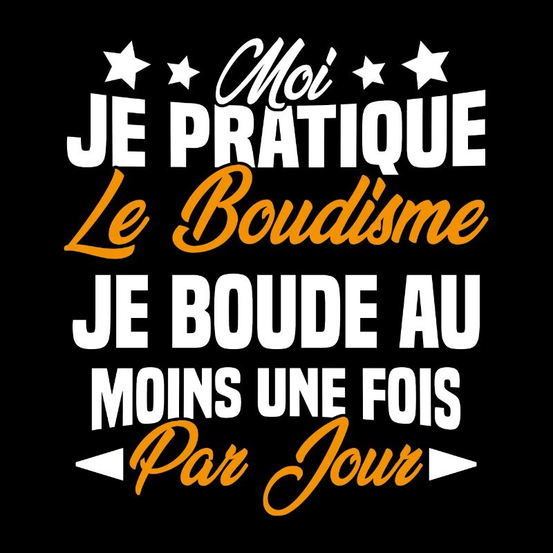 je boude au moins une fois par jour