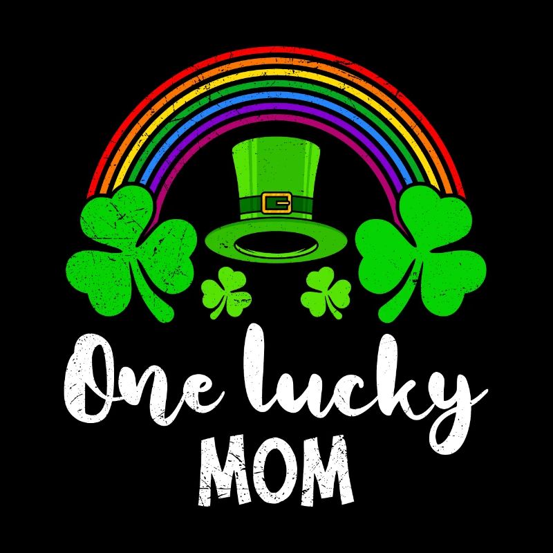 Une maman chanceuse Maman de la Saint-Patrick
