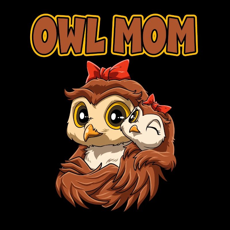 Eulen Mama Muttertag Mom Mutter für eine Mama