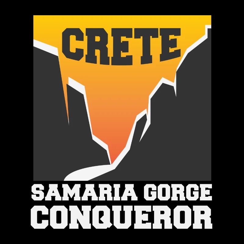 Conquérant des gorges de Crète Samaria
