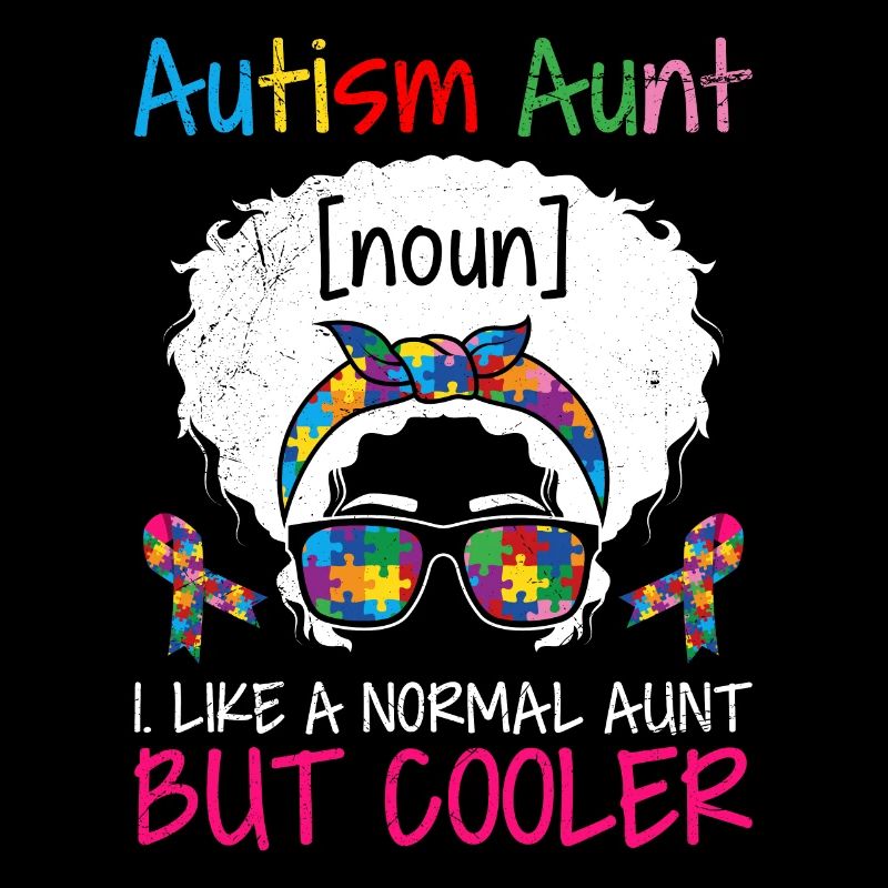 Autismus Bewusstsein Tante eines autistischen
